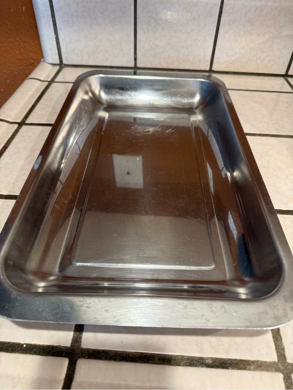 $10 if bundle 2 items/ Stainless Steel Serving Pan - Stainless Steel